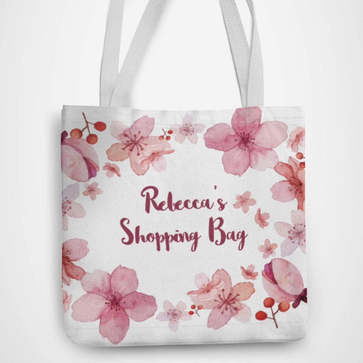 Name Personalised Tote Bag